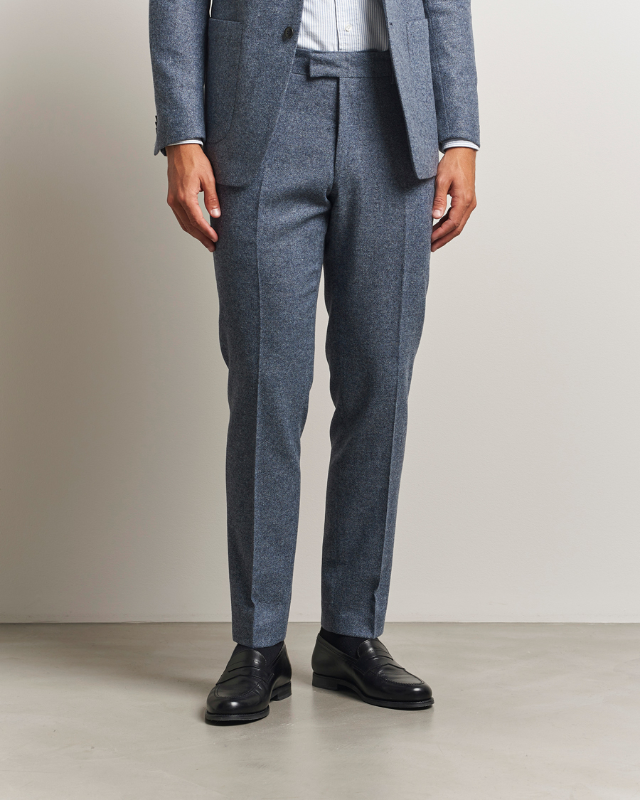 Men | Trousers | Tiger of Sweden | Tenuta Brushed Wool Trousers Space View