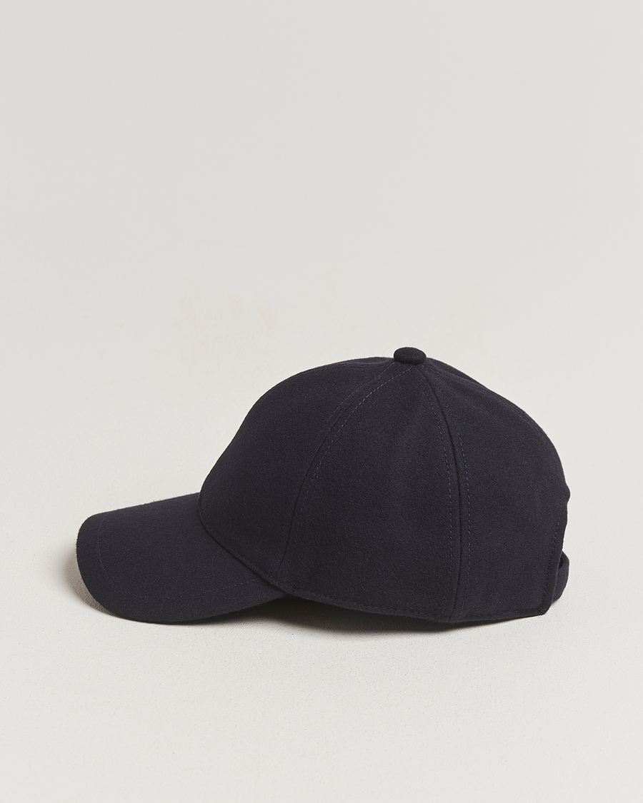 Men | Hats & Caps | Tiger of Sweden | Hent Wool/Cashmere Cap Light Ink