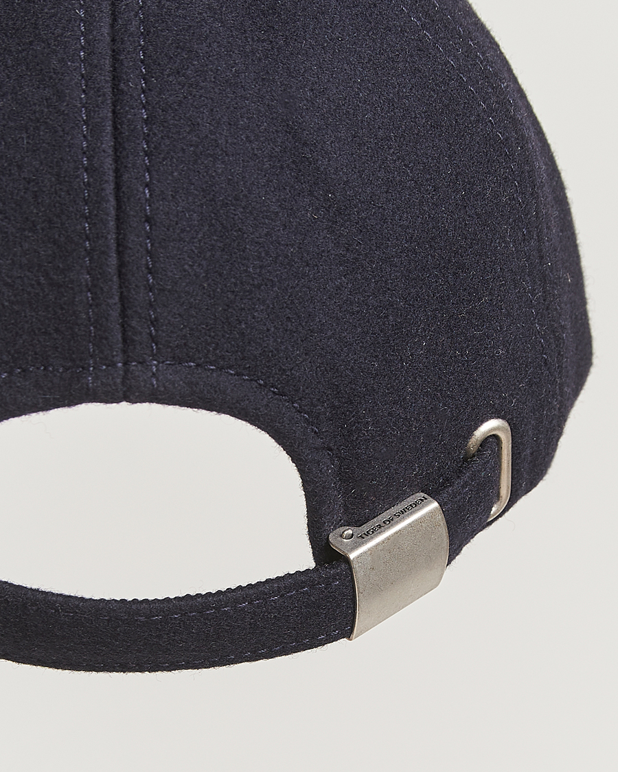Men | Hats & Caps | Tiger of Sweden | Hent Wool/Cashmere Cap Light Ink