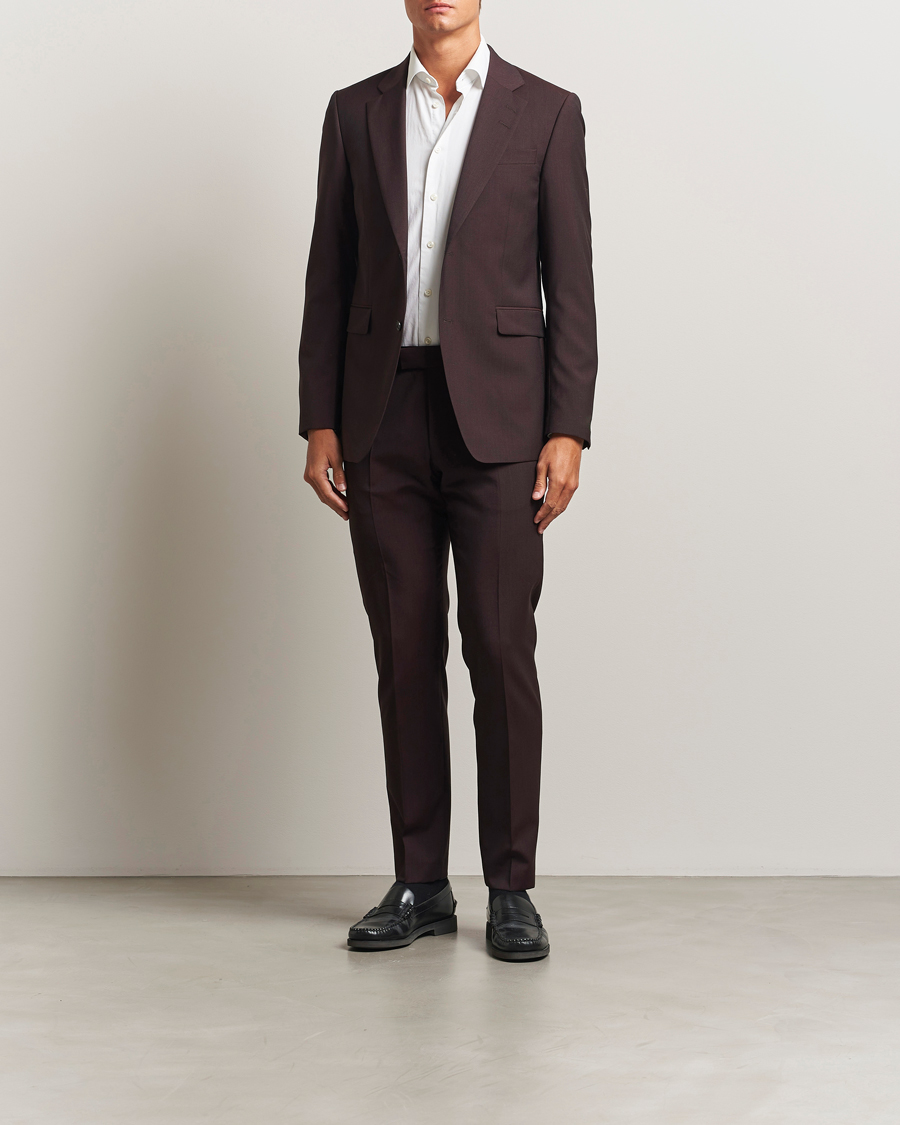 Men | Blazers | Tiger of Sweden | Justin Wool Suit Blazer Triumph Steel