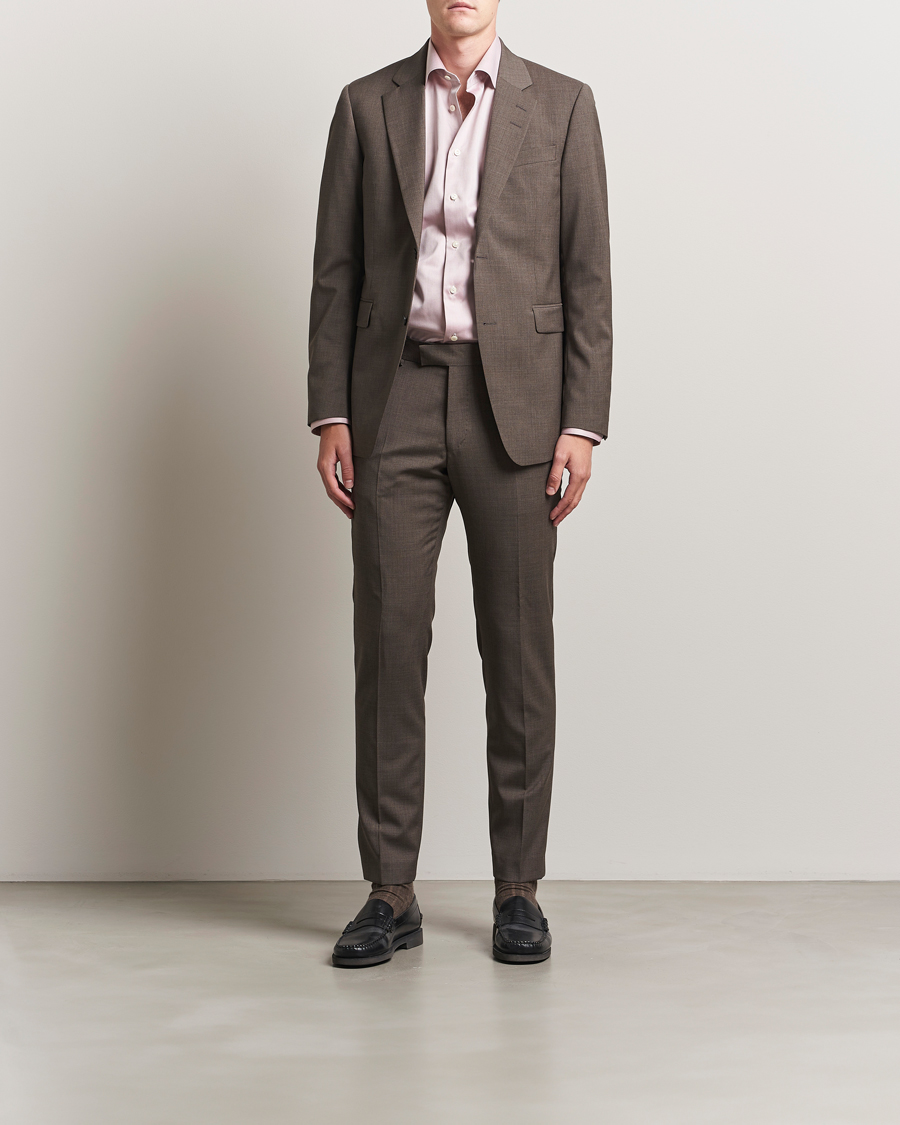 Men | Blazers | Tiger of Sweden | Justin Wool Suit Blazer Mud