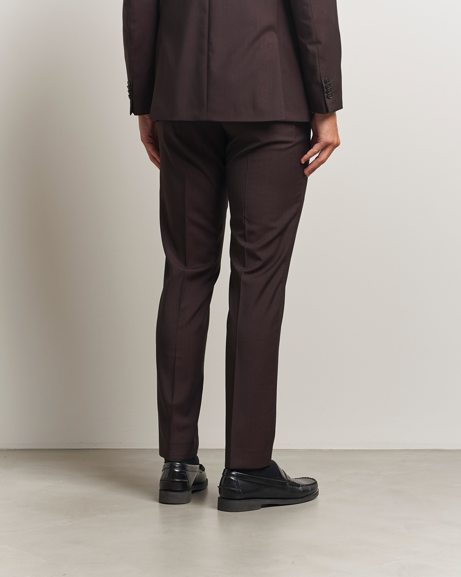 Men | Trousers | Tiger of Sweden | Tenuta Wool Suit Trousers Triumph Steel