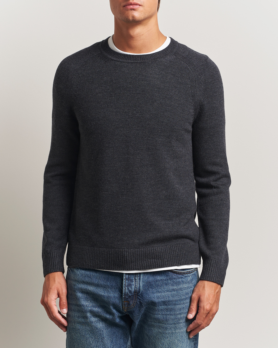 Men | Sweaters & Knitwear | Tiger of Sweden | Martin Merino Sweater Grey Street