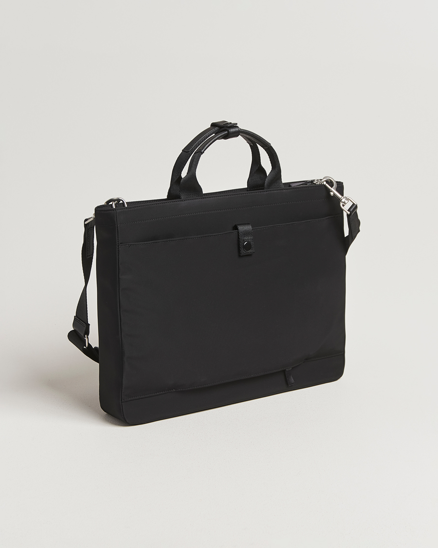 Men | Bags | Tiger of Sweden | Sonor Nylon Briefcase Black
