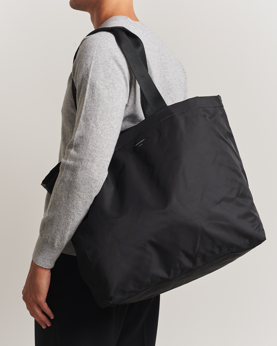Men | Bags | Tiger of Sweden | Pera Nylon Tote Bag Black