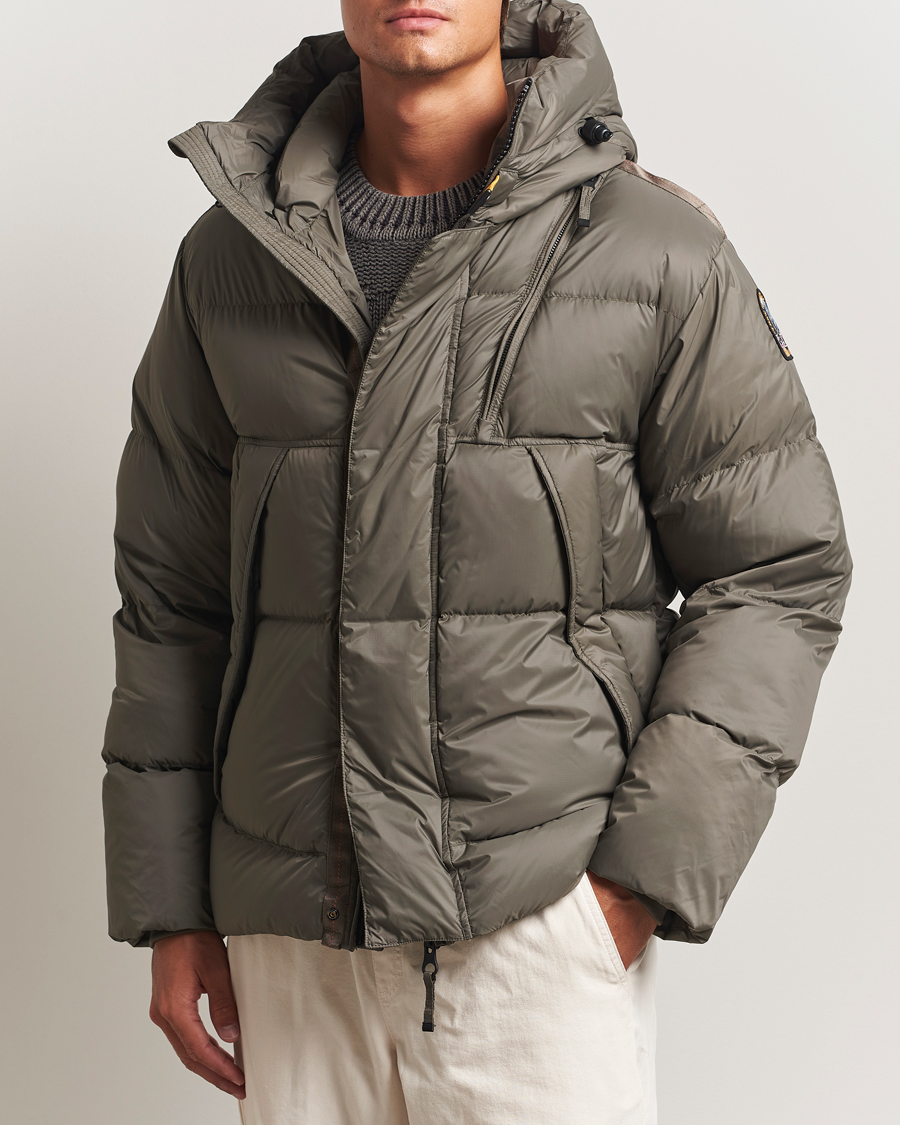 Men | Coats & Jackets | Parajumpers | Cloud Ripstop Polar Puffer Olive Grey