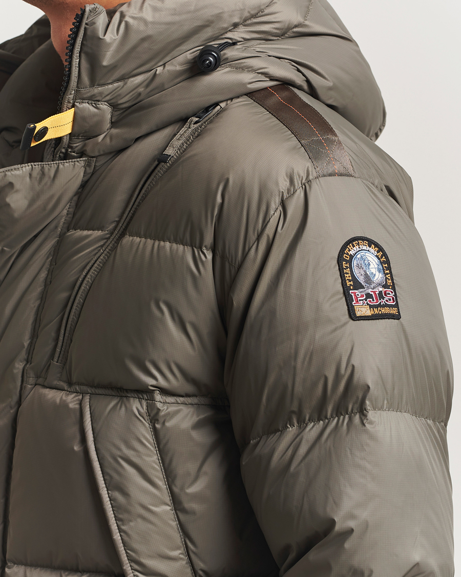 Men | Coats & Jackets | Parajumpers | Cloud Ripstop Polar Puffer Olive Grey
