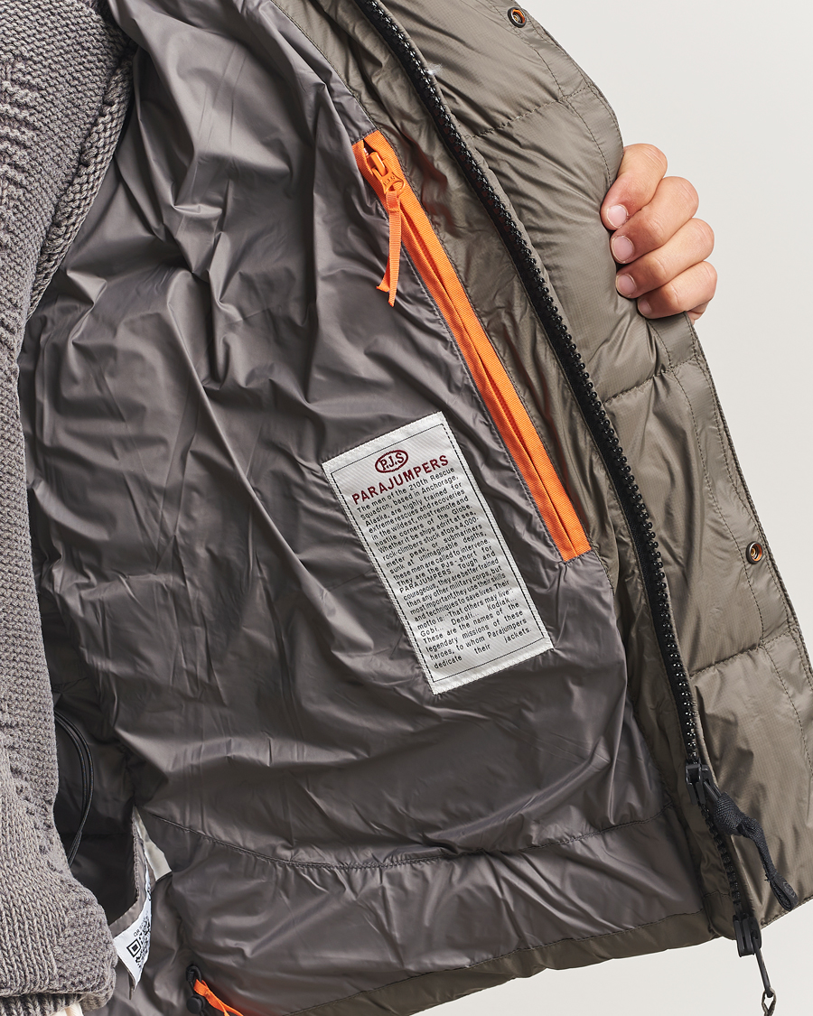 Men | Coats & Jackets | Parajumpers | Cloud Ripstop Polar Puffer Olive Grey