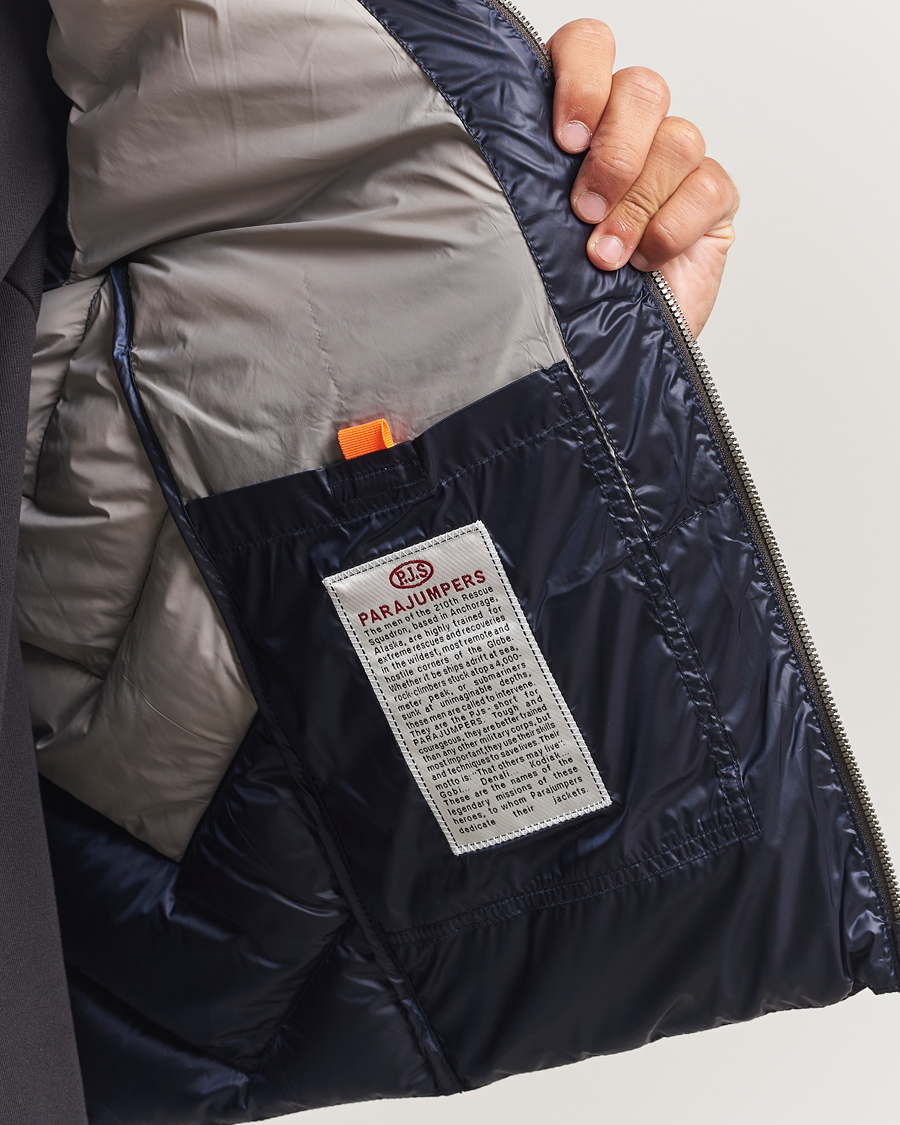 Men | Coats & Jackets | Parajumpers | Jeordie Sheen Vest Blue Navy
