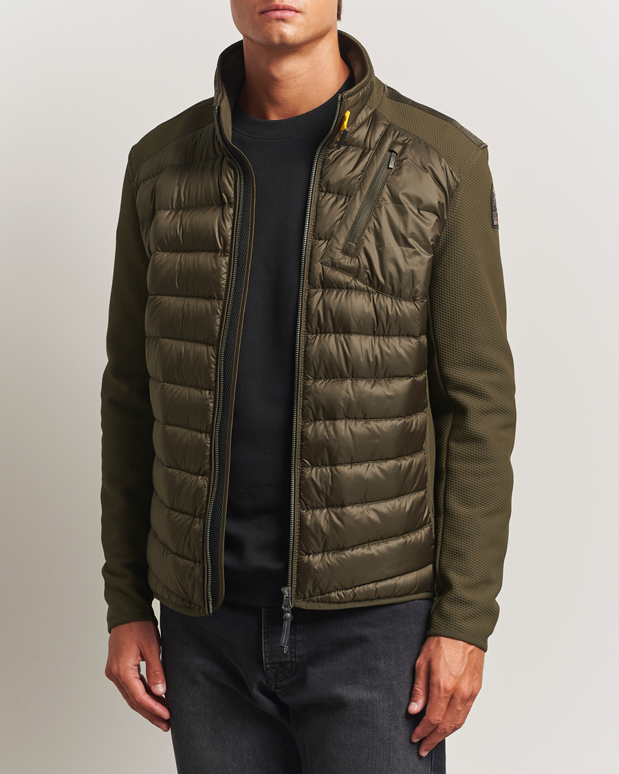 Men | Coats & Jackets | Parajumpers | Jayden Warm Up Hybrid Jacket Deep Moss