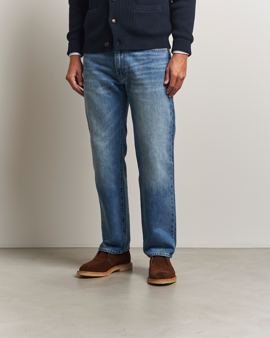 Men | Boots | Sanders | Bertie Crepe Sole Suede Chukka Polo Snuff