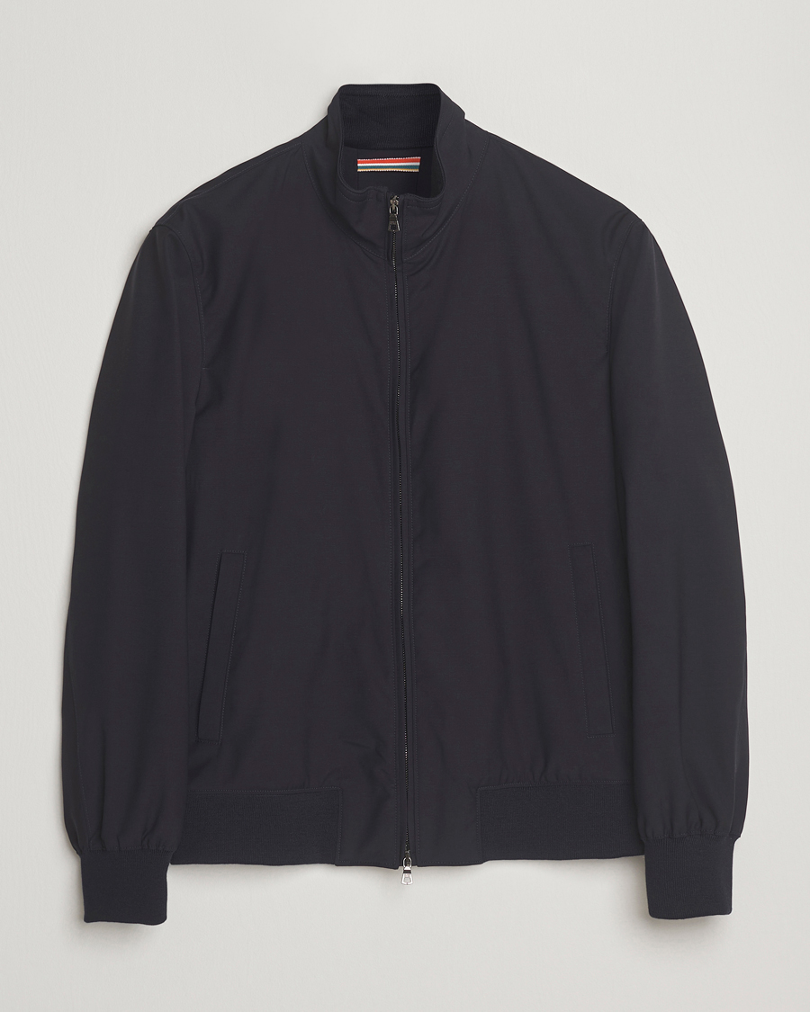 Men | Coats & Jackets | Orlebar Brown | Alvaro Merino Jacket Night Iris
