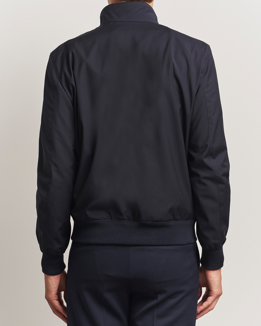 Men | Coats & Jackets | Orlebar Brown | Alvaro Merino Jacket Night Iris