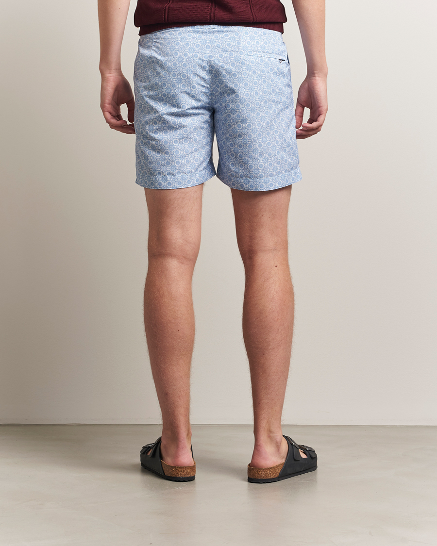 Men | Swimwear | Orlebar Brown | Bulldog Alchemy Swimshorts Wave Blue