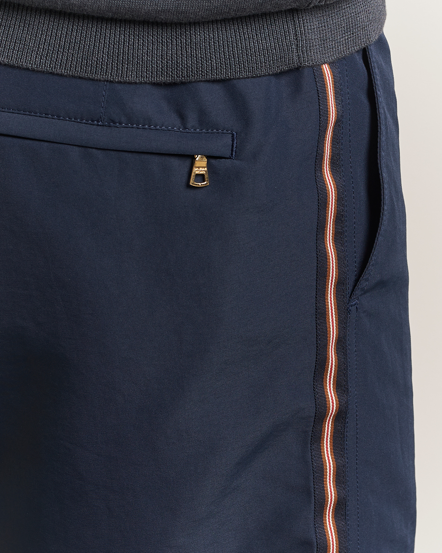Men | Swimwear | Orlebar Brown | Bulldog Drawcord Stripe Swimshorts Night Iris