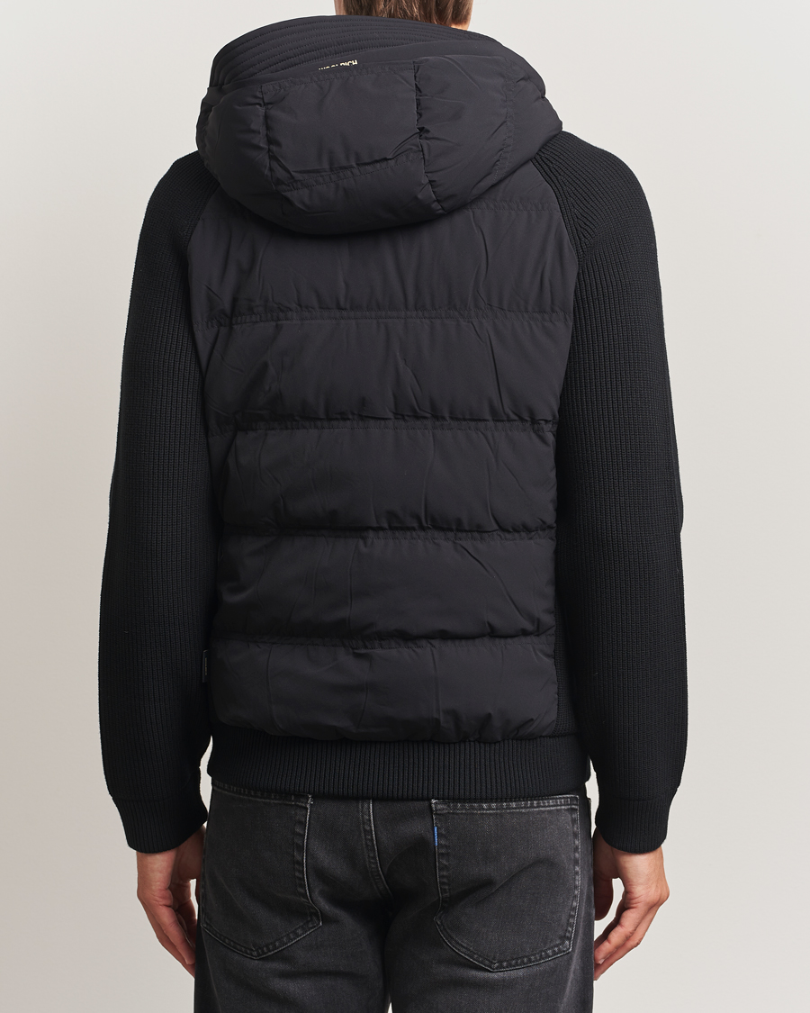 Men | Coats & Jackets | Woolrich | Matt Stretch Hybrid Jacket Black