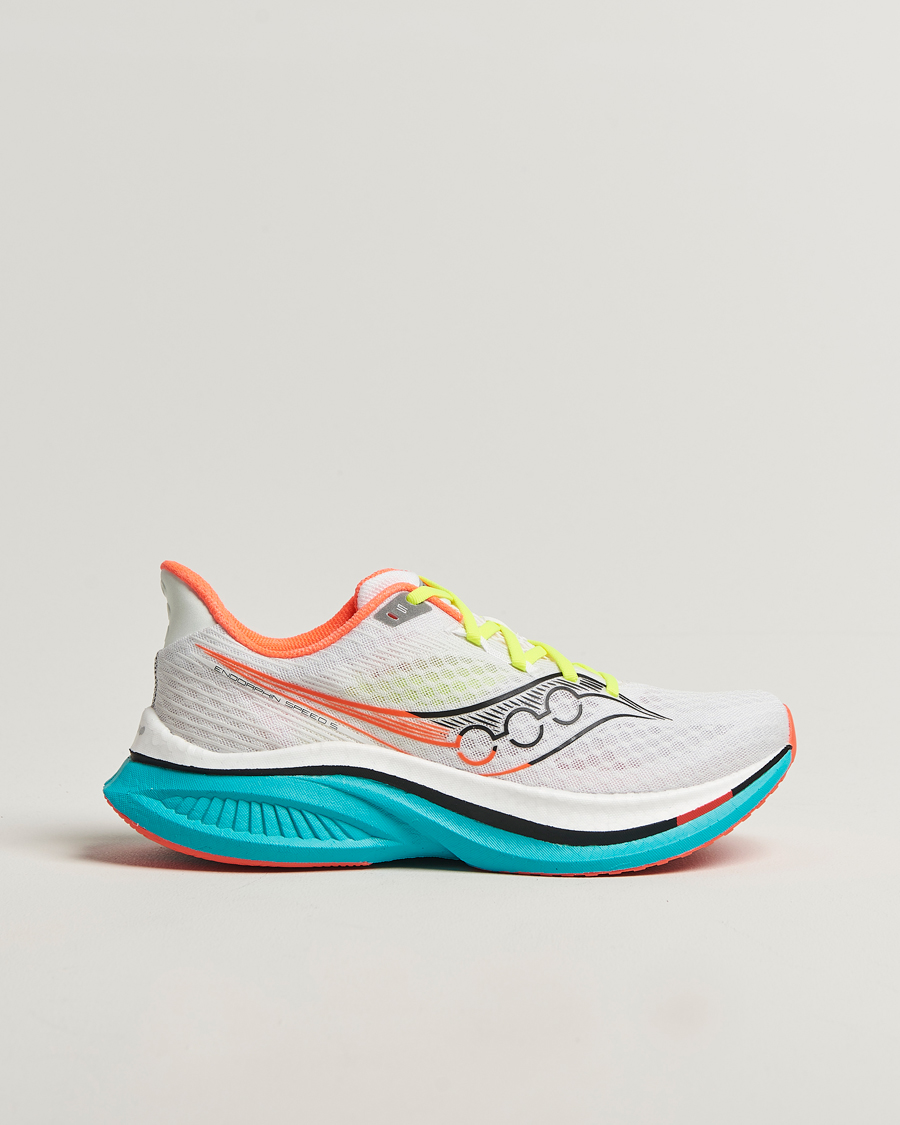 Men | Running shoes | Saucony | Endorphin Speed 5 Running Sneaker White/Mutant