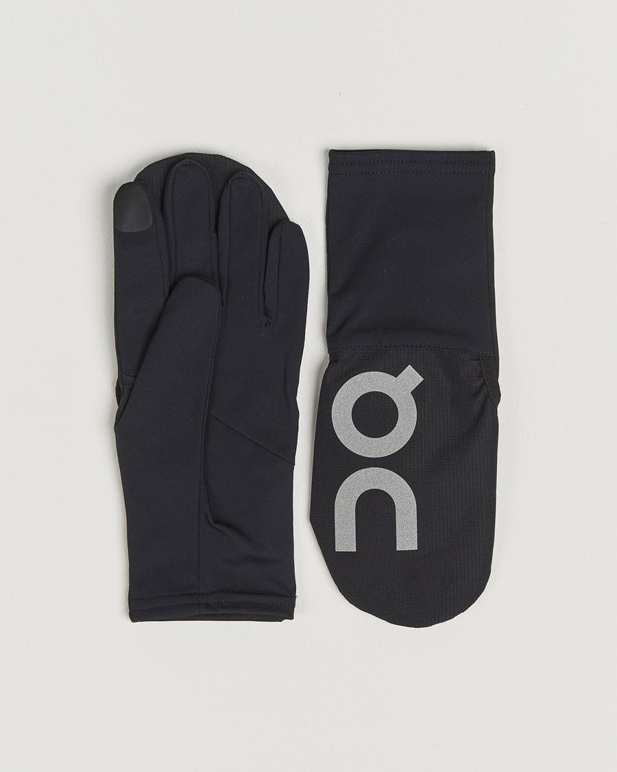 Men | Gloves | On | Running Gloves Black