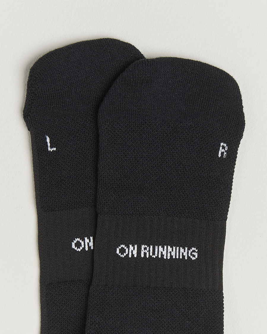 Men | Underwear & Socks | On | Core Run Sock Mid 2-Pack Black