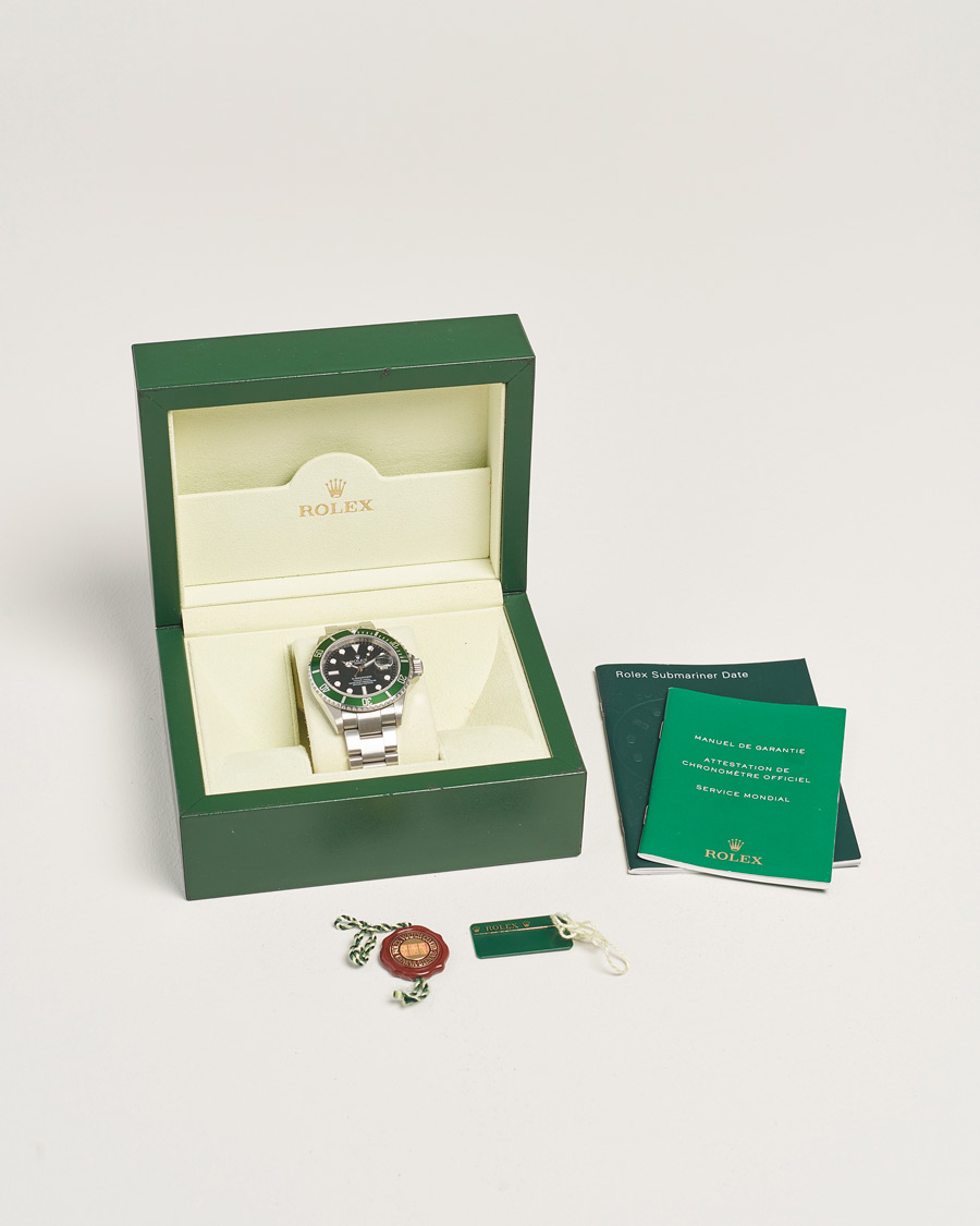 Men | Rolex Pre-Owned Submariner Kermit | Rolex Pre-Owned | Submariner Kermit