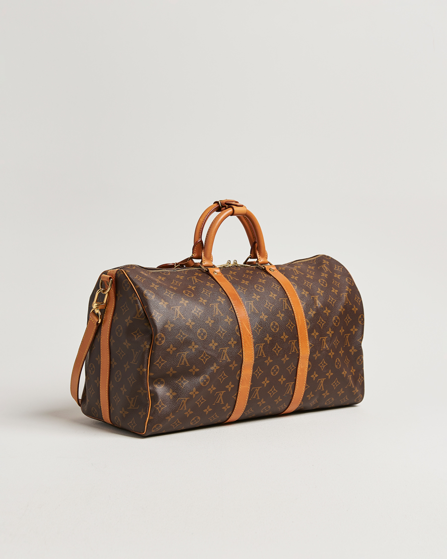 Men | Pre-Owned & Vintage Bags | Louis Vuitton Pre-Owned | Keepall 50 Bandoulière Monogram