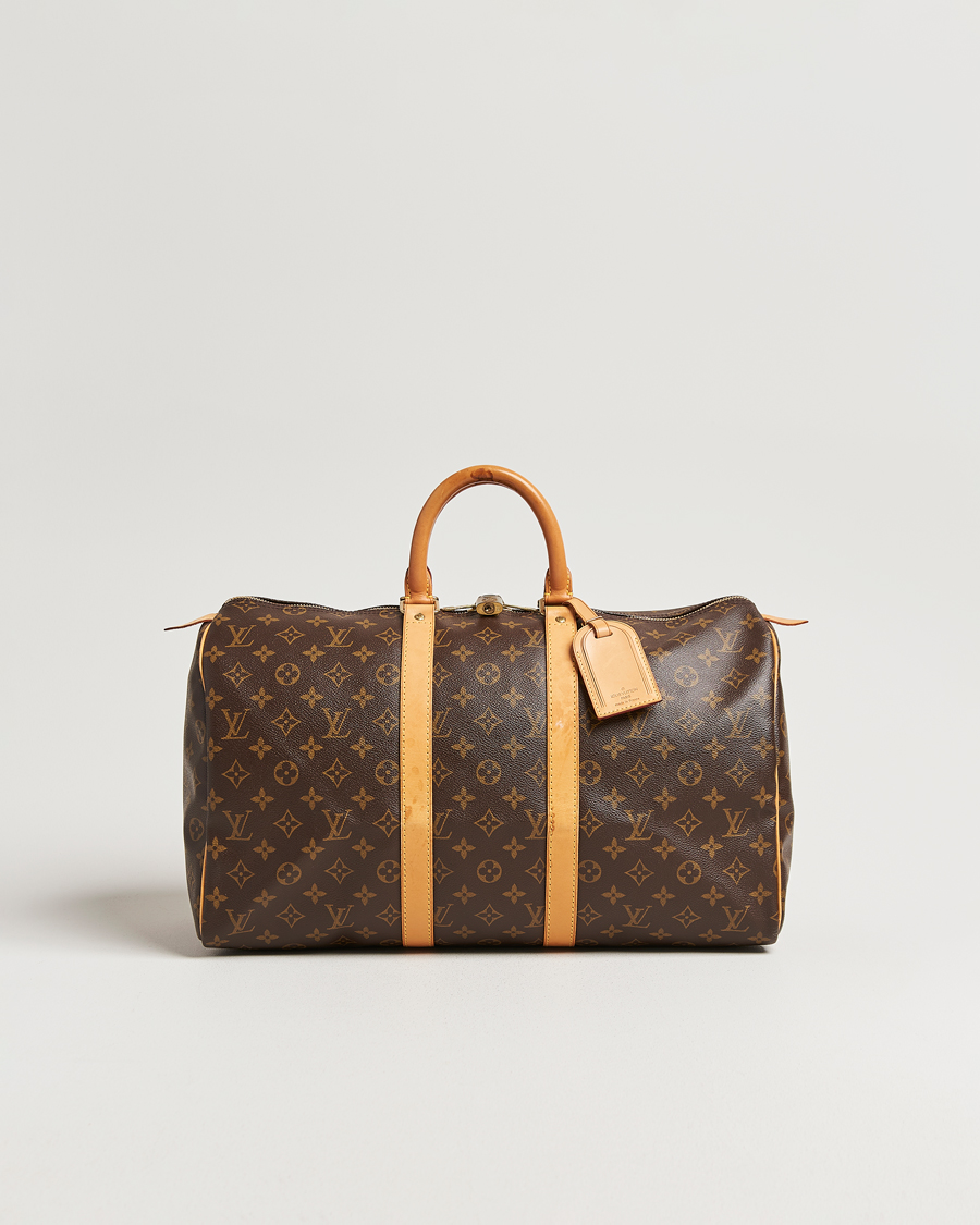 Men | Pre-Owned & Vintage Bags | Louis Vuitton Pre-Owned | Keepall 45 Monogram