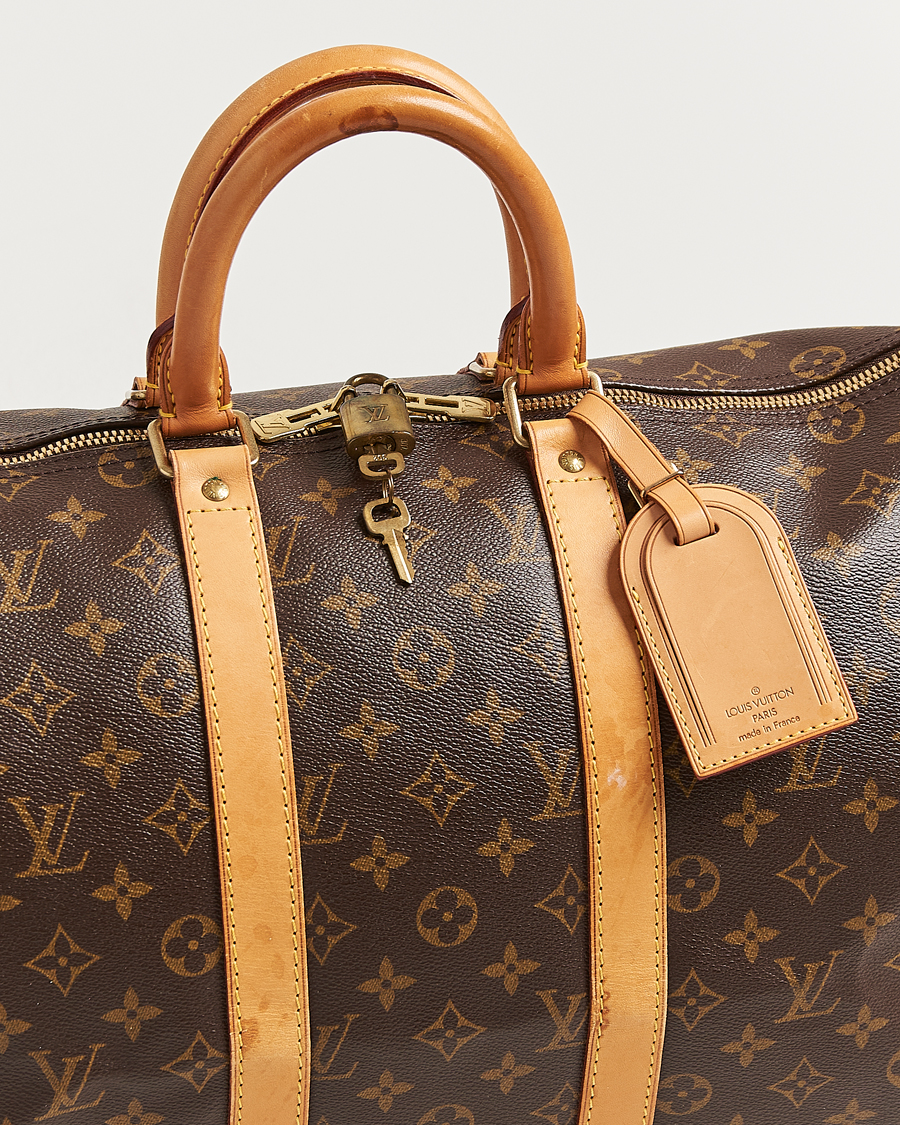 Men | Pre-Owned & Vintage Bags | Louis Vuitton Pre-Owned | Keepall 45 Monogram
