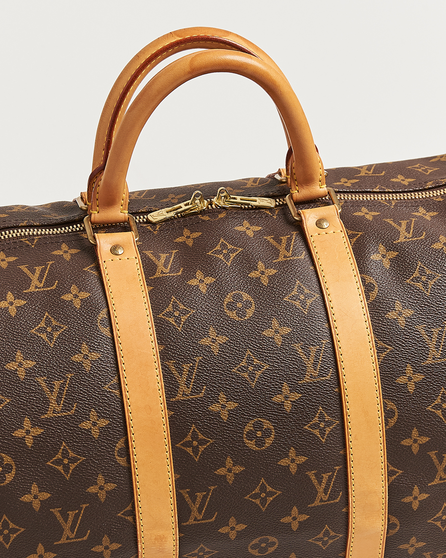 Men | Pre-Owned & Vintage Bags | Louis Vuitton Pre-Owned | Keepall 50 Monogram