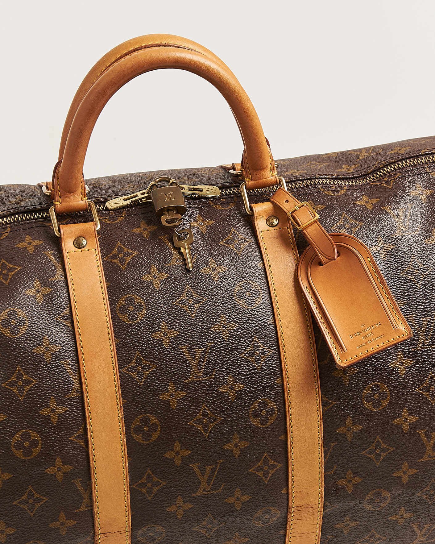 Men | Pre-Owned & Vintage Bags | Louis Vuitton Pre-Owned | Keepall Bandoulière 55 Monogram