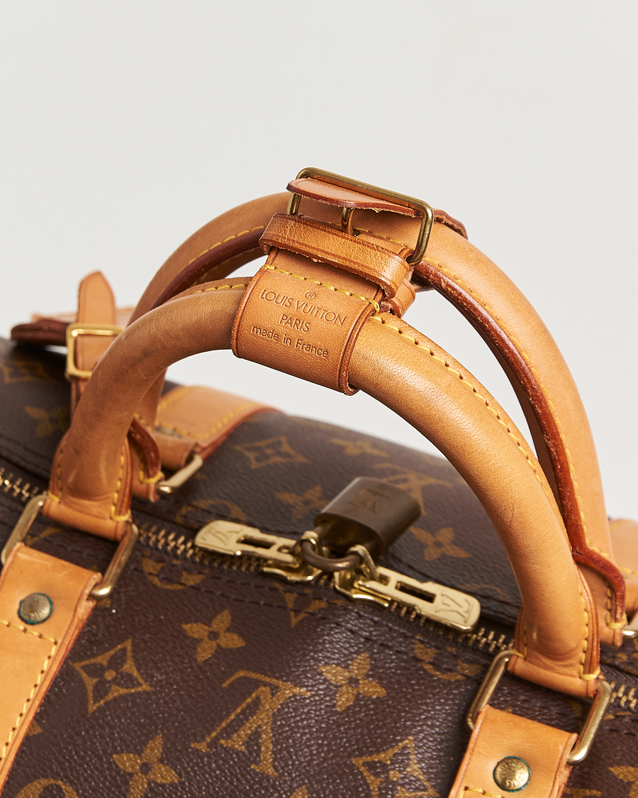 Men | Pre-Owned & Vintage Bags | Louis Vuitton Pre-Owned | Keepall Bandoulière 55 Monogram