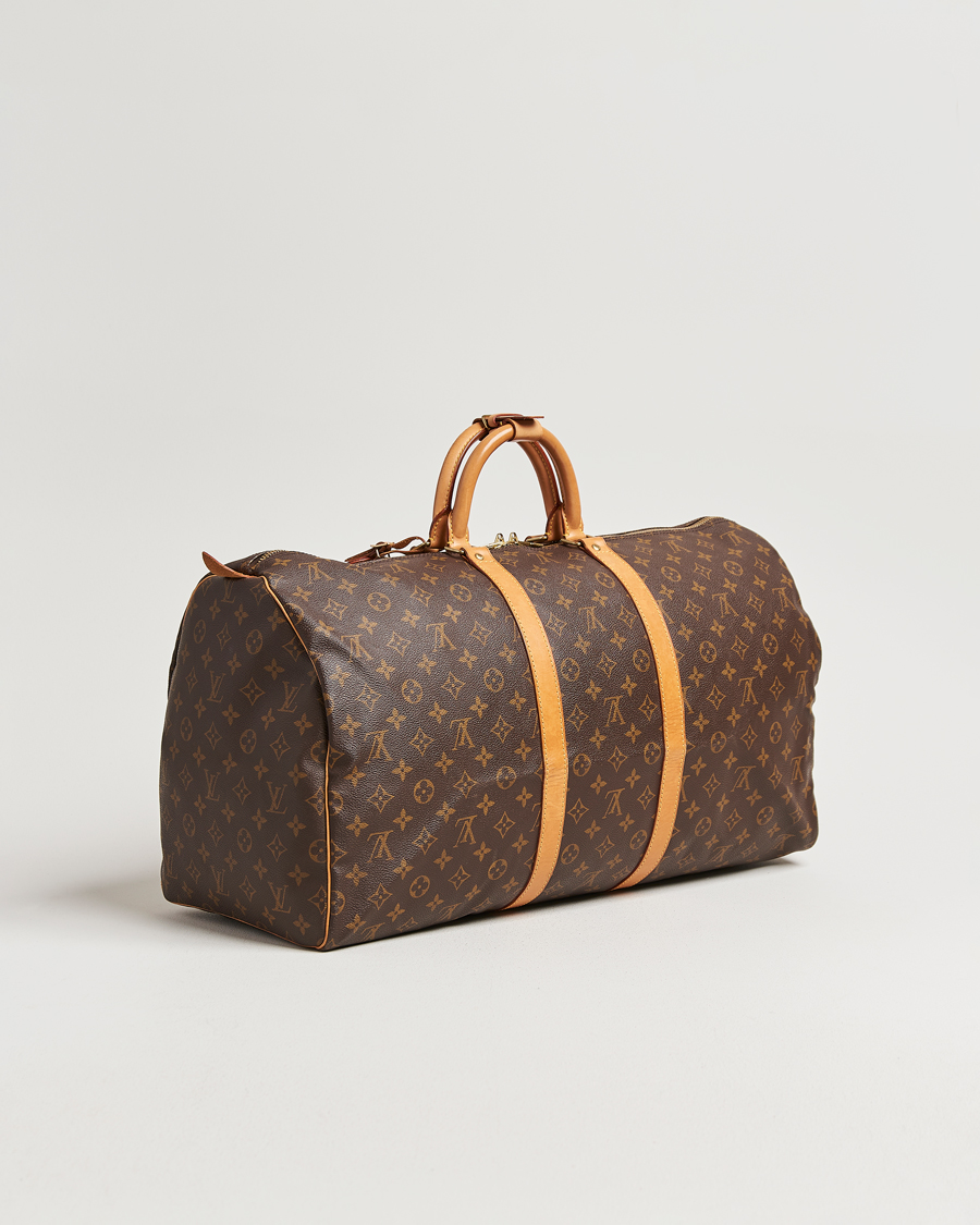 Men | Pre-Owned & Vintage Bags | Louis Vuitton Pre-Owned | Keepall 55 Monogram