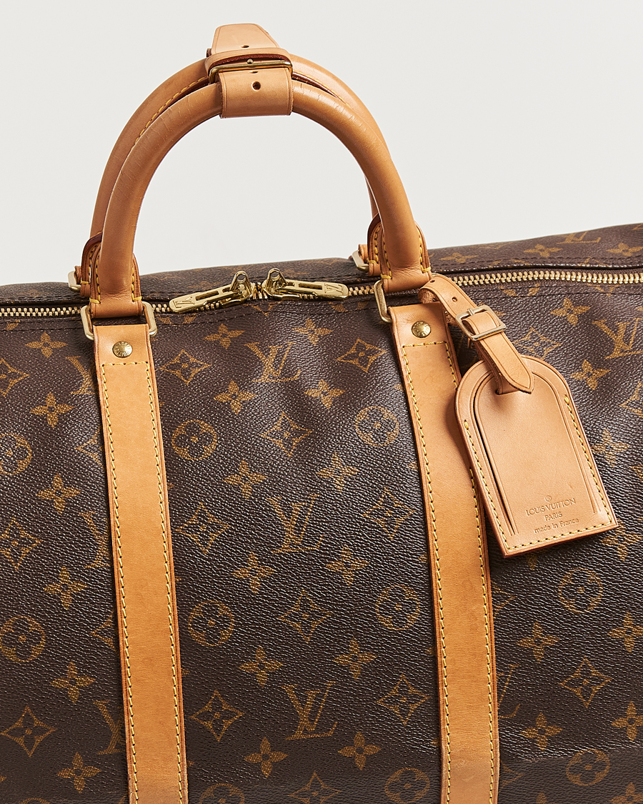 Men | Pre-Owned & Vintage Bags | Louis Vuitton Pre-Owned | Keepall 55 Monogram