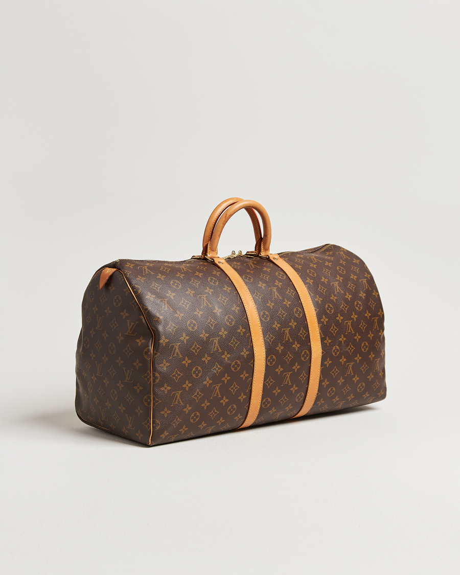 Men | Pre-Owned & Vintage Bags | Louis Vuitton Pre-Owned | Keepall 55 Monogram