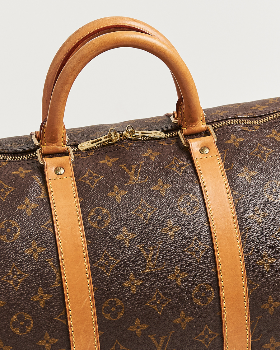 Men | Pre-Owned & Vintage Bags | Louis Vuitton Pre-Owned | Keepall 55 Monogram