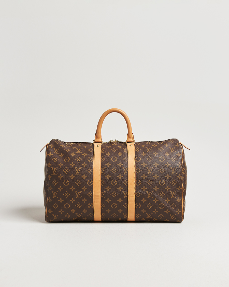 Men | Pre-Owned & Vintage Bags | Louis Vuitton Pre-Owned | Keepall 45 Monogram
