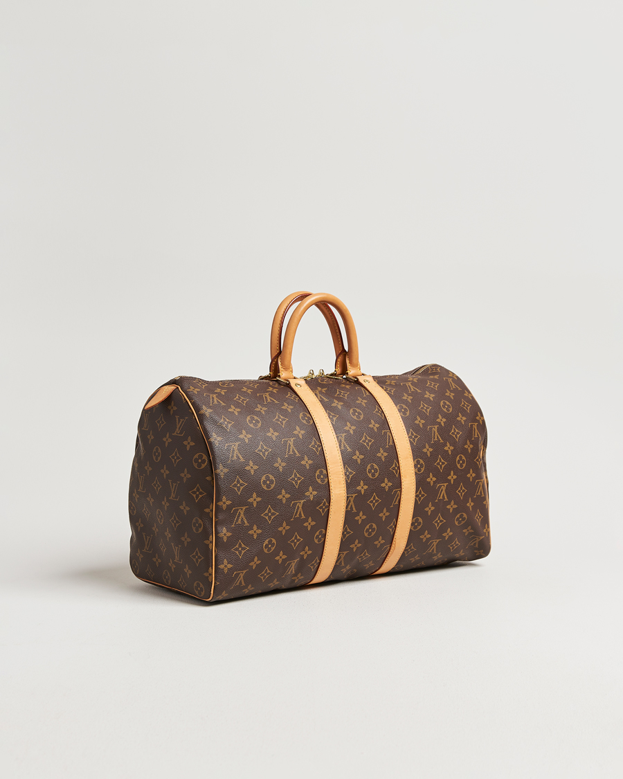 Men | Pre-Owned & Vintage Bags | Louis Vuitton Pre-Owned | Keepall 45 Monogram
