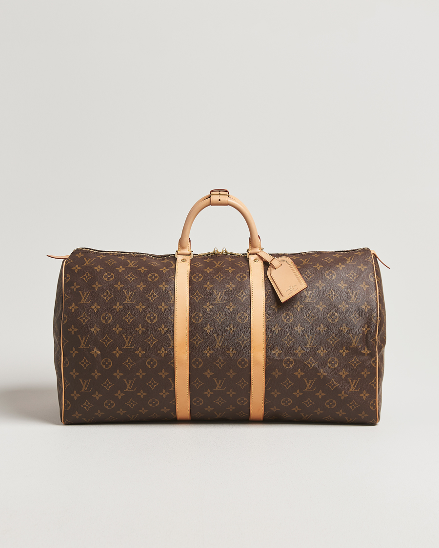 Men | Pre-Owned & Vintage Bags | Louis Vuitton Pre-Owned | Keepall 55 Monogram