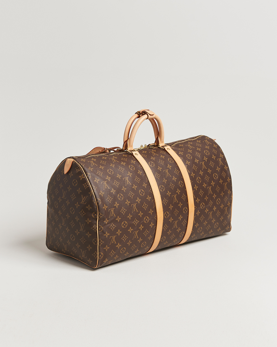 Men | Pre-Owned & Vintage Bags | Louis Vuitton Pre-Owned | Keepall 55 Monogram