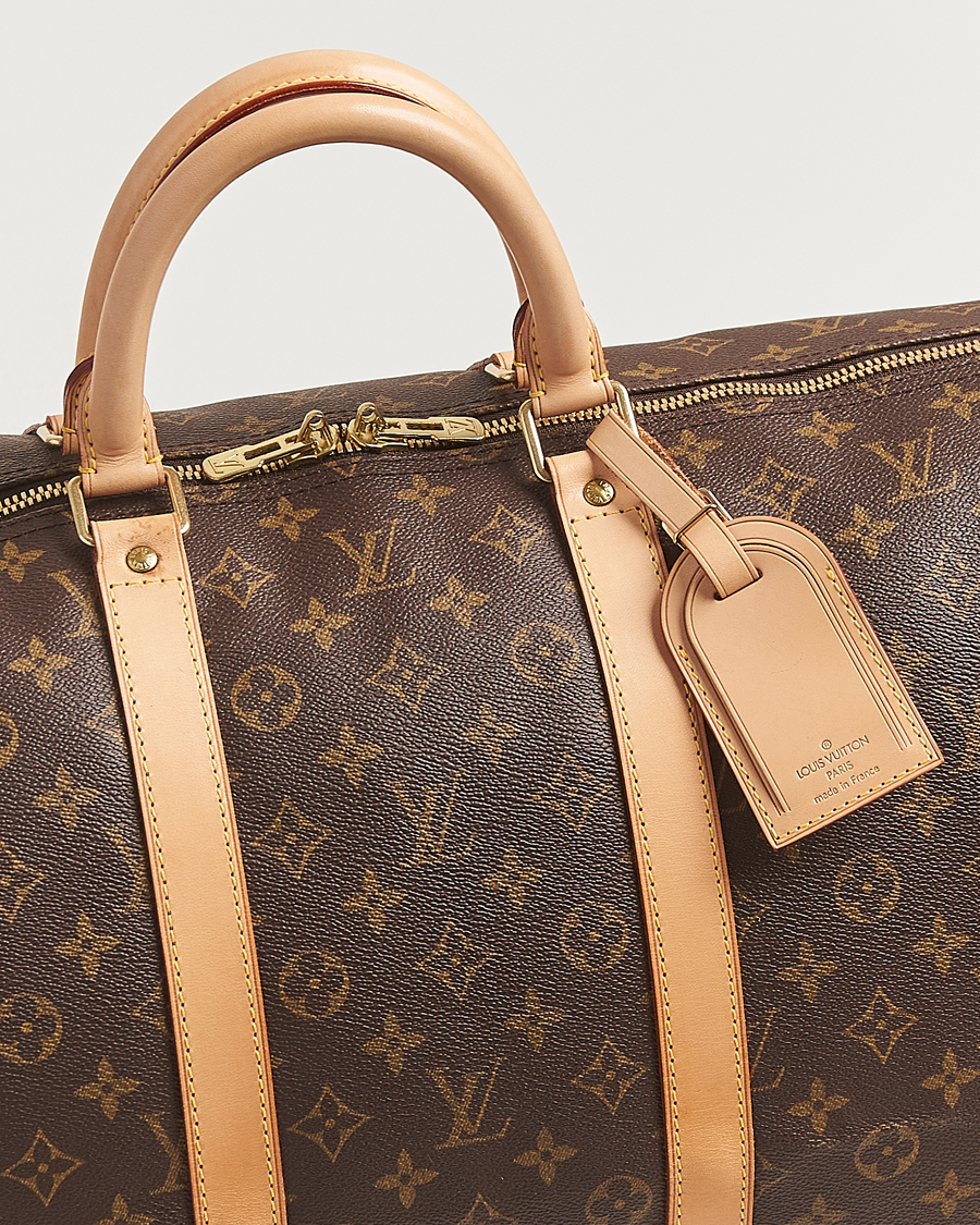 Men | Pre-Owned & Vintage Bags | Louis Vuitton Pre-Owned | Keepall 55 Monogram