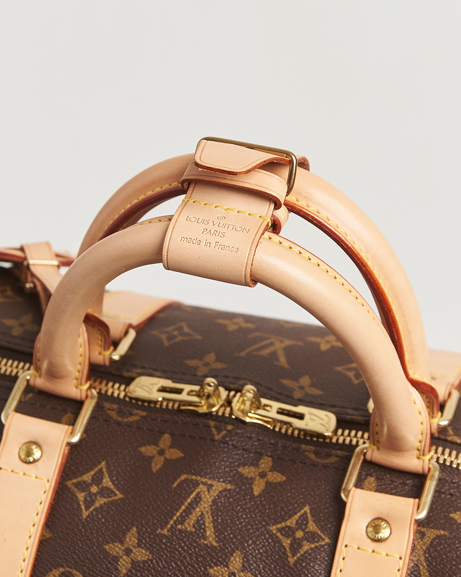 Men | Pre-Owned & Vintage Bags | Louis Vuitton Pre-Owned | Keepall 55 Monogram