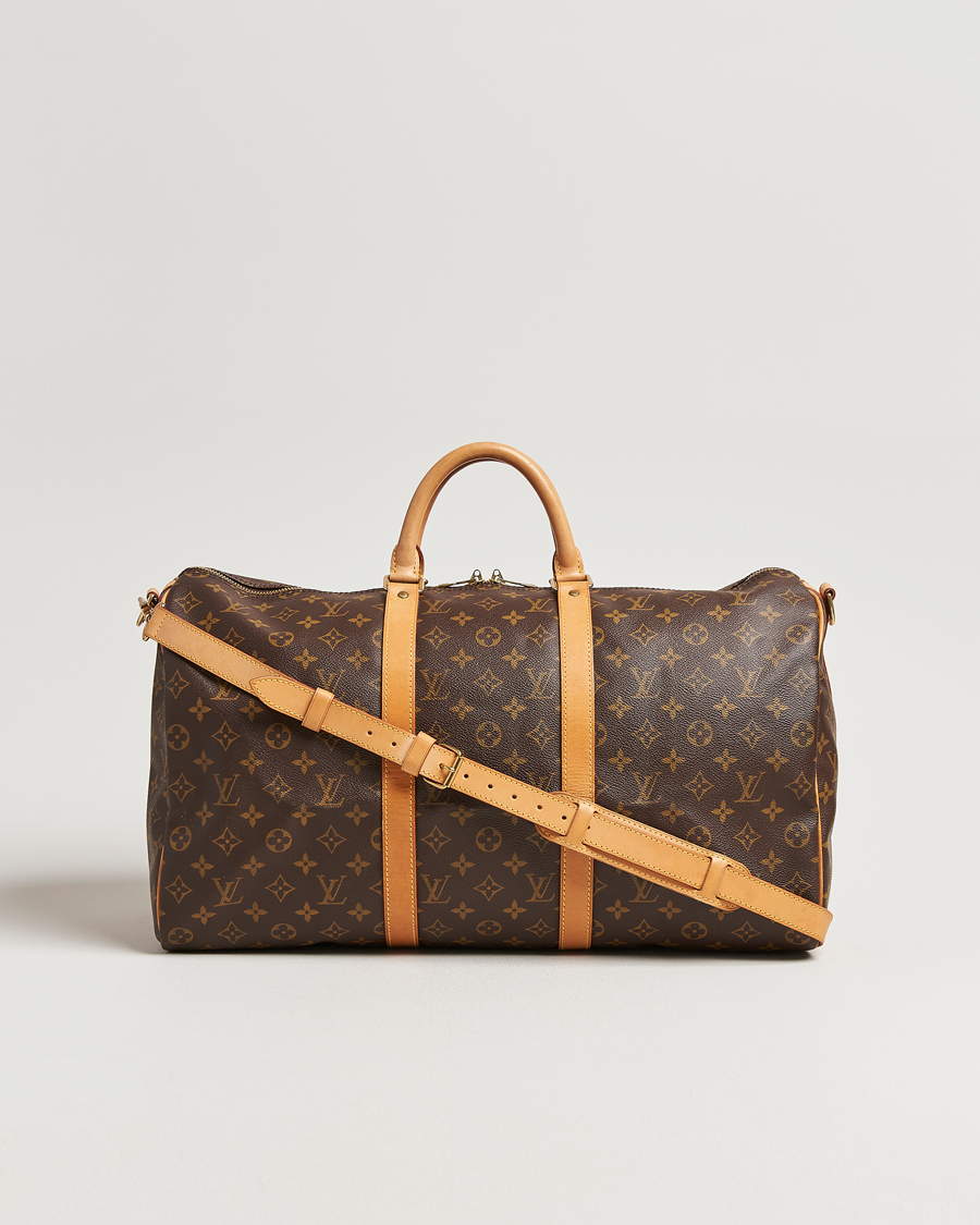 Men | Pre-Owned & Vintage Bags | Louis Vuitton Pre-Owned | Keepall Bandoulière 50 Monogram