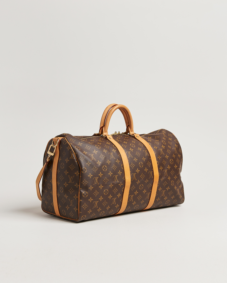 Men | Pre-Owned & Vintage Bags | Louis Vuitton Pre-Owned | Keepall Bandoulière 50 Monogram