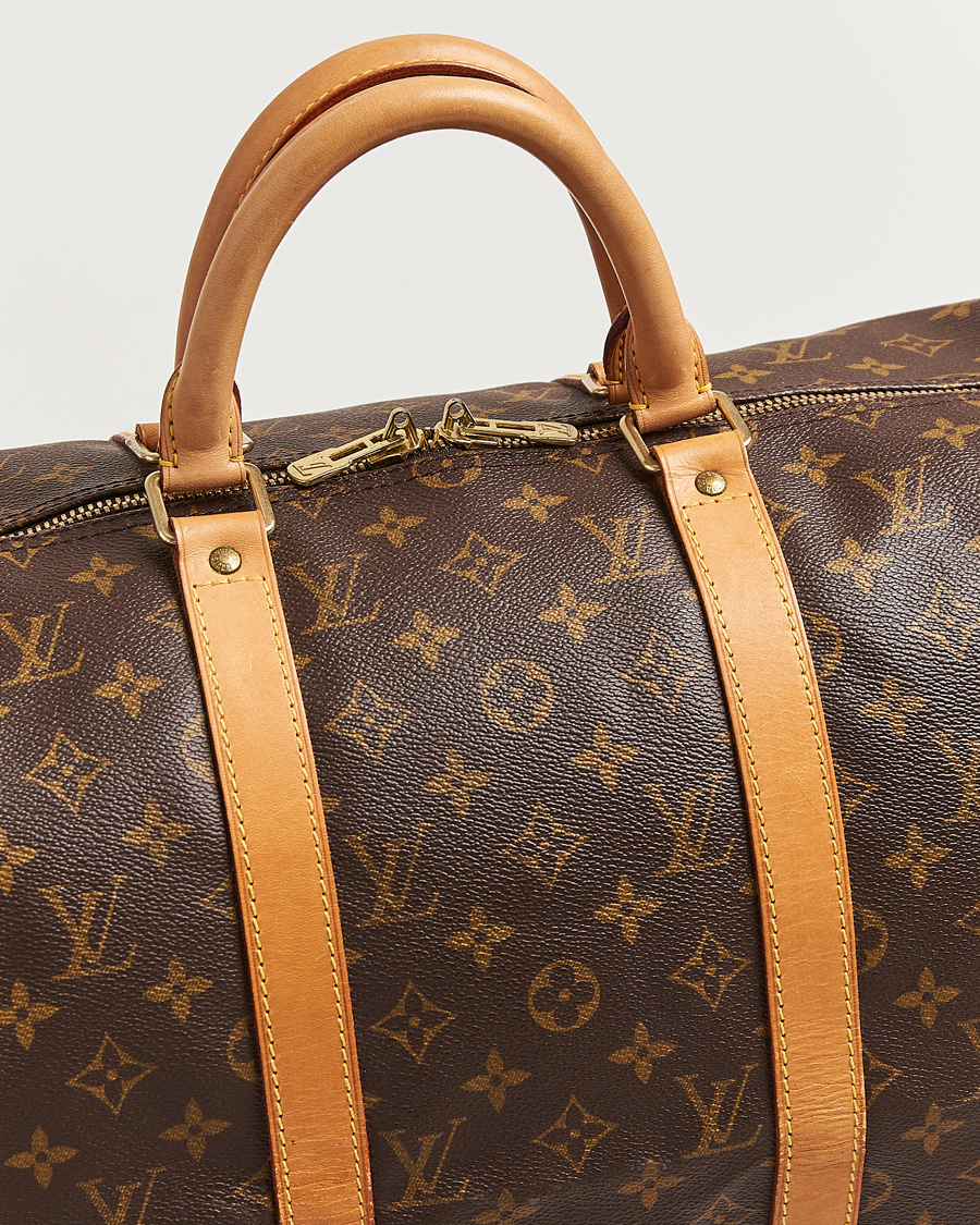 Men | Pre-Owned & Vintage Bags | Louis Vuitton Pre-Owned | Keepall Bandoulière 50 Monogram