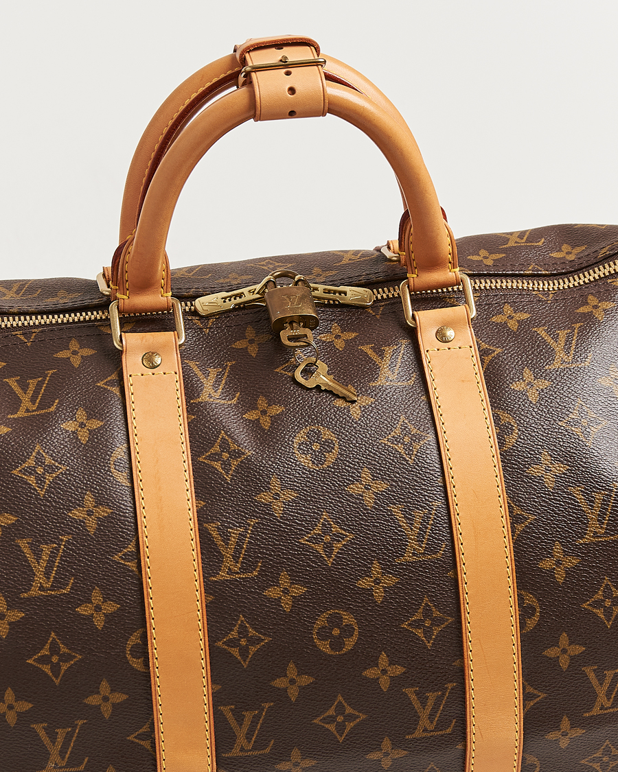 Men | Pre-Owned & Vintage Bags | Louis Vuitton Pre-Owned | Keepall 50 Monogram