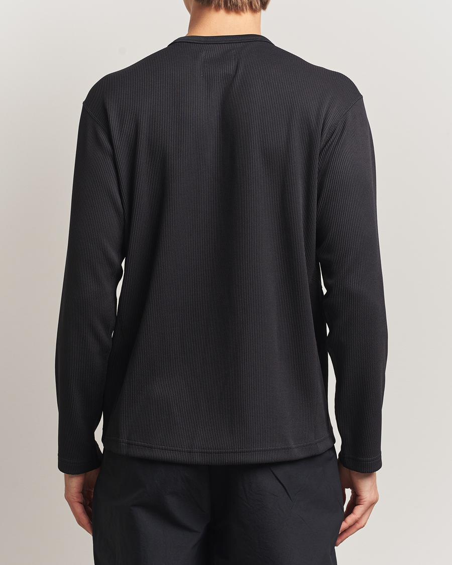 Men | T-Shirts | Snow Peak | Dry Thermal Long Sleeve T-Shirt Black