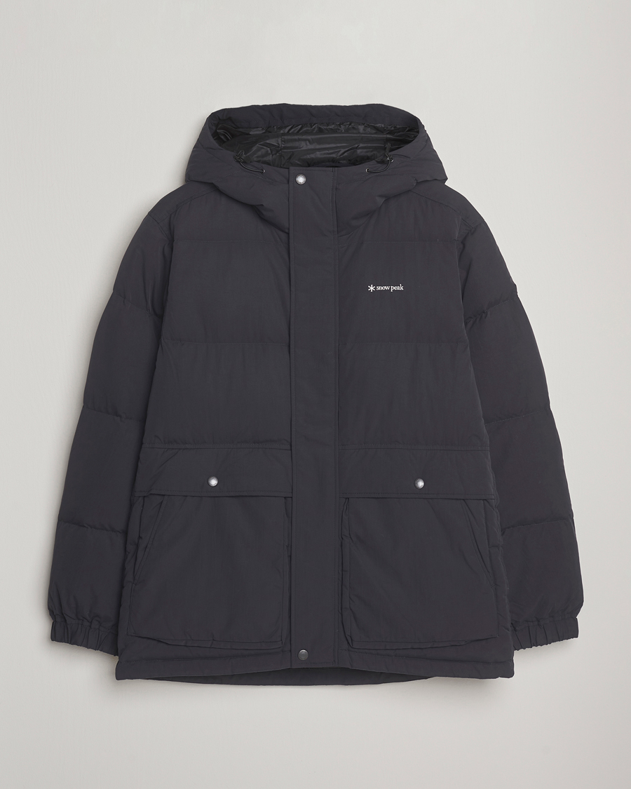 Men | Coats & Jackets | Snow Peak | Down Jacket Black