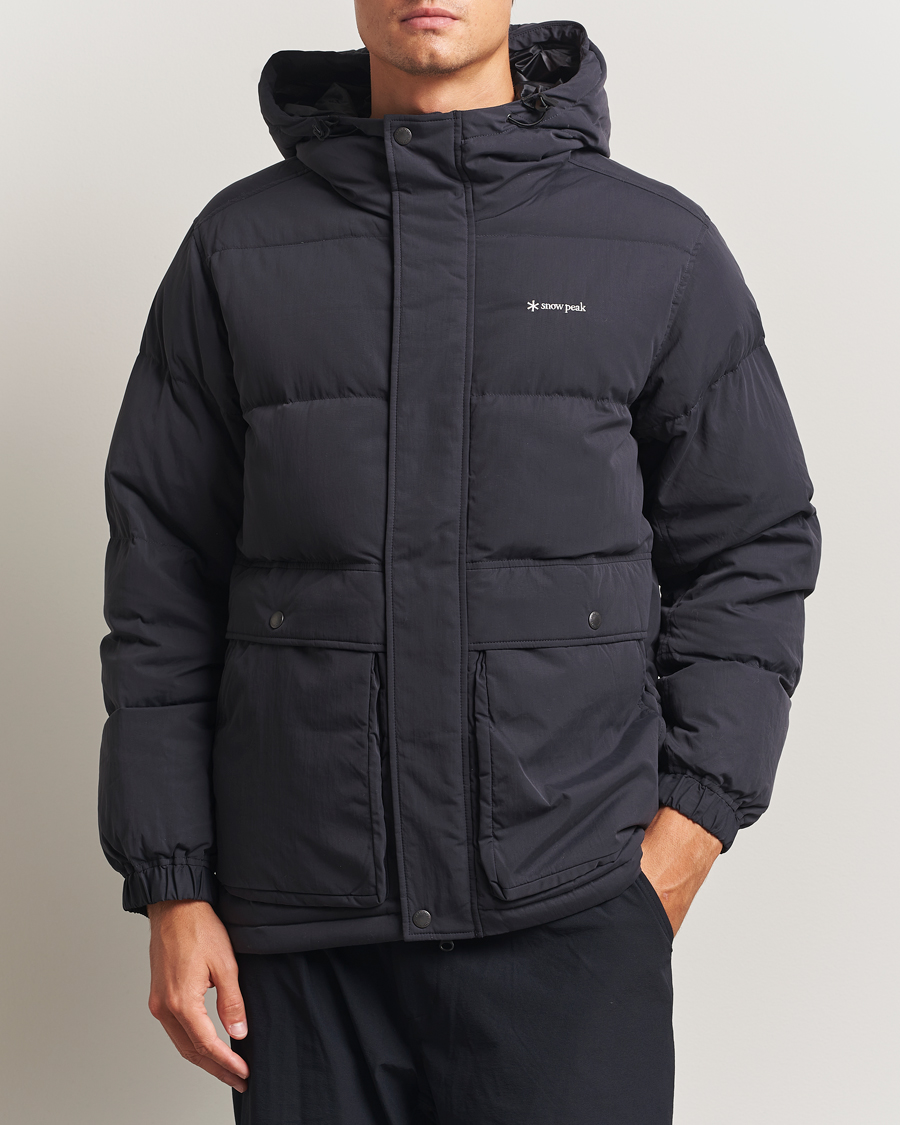 Men | Coats & Jackets | Snow Peak | Down Jacket Black