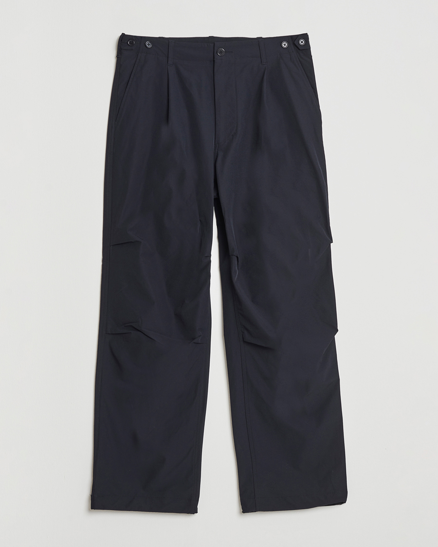 Men | Trousers | Snow Peak | Water Repellent Pants Black