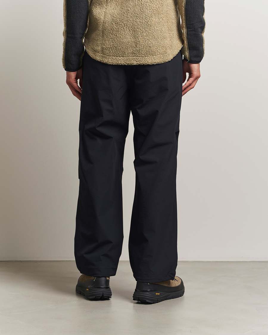 Men | Trousers | Snow Peak | Water Repellent Pants Black