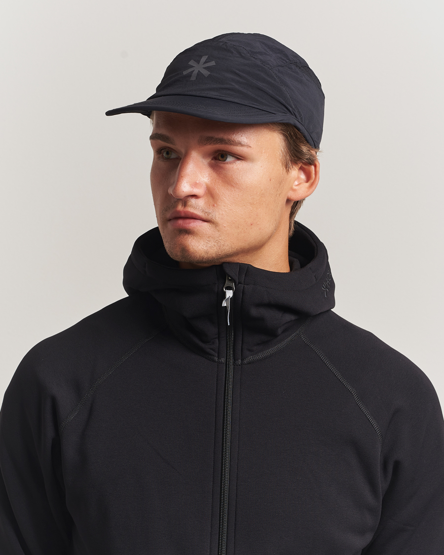 Men | Hats & Caps | Snow Peak | Garment Dyed Active Cap Black
